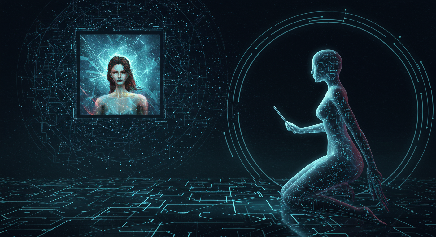 Feature image for Exploring the Intersection of AI and Traditional Art: A New Creative Frontier