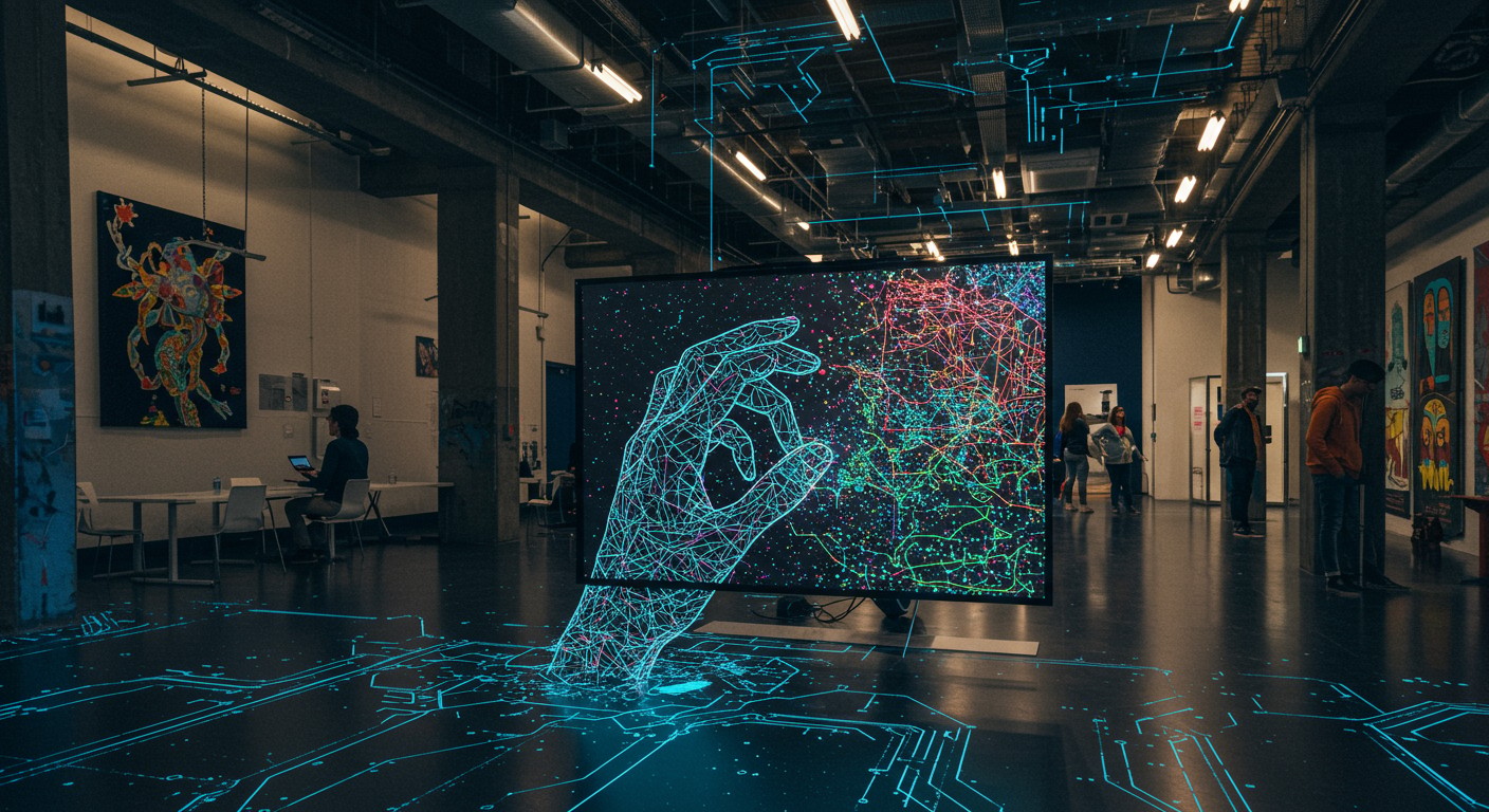 Feature image for Generative: Bridging AI and Art in Washington D.C.'s Creative Scene