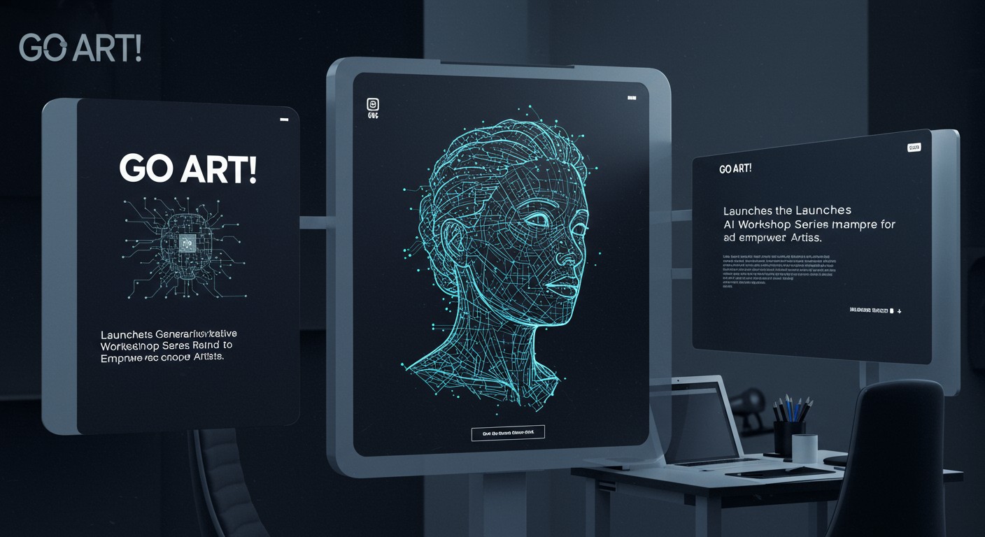 Feature image for GO ART! Launches Generative AI Workshop Series to Empower Artists