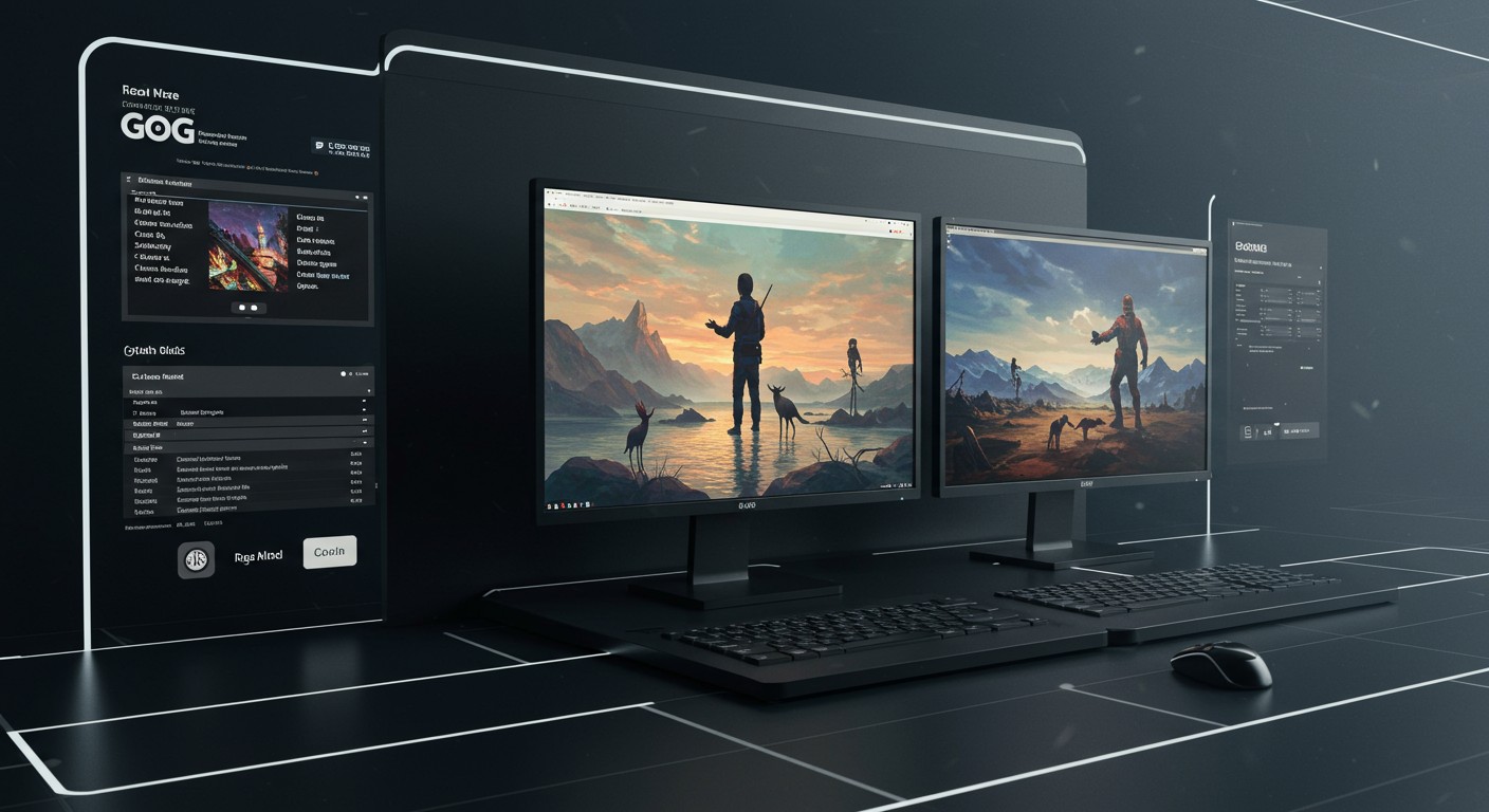 Feature image for GOG's Use of AI-Generated Art Sparks Controversy: A Deep Dive into the Implications for the Gaming Industry