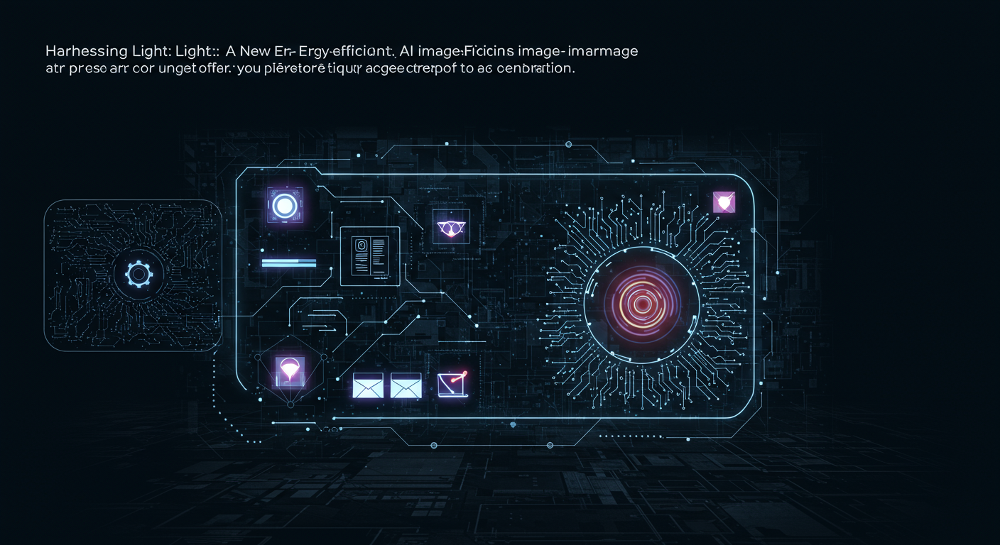 Feature image for Harnessing Light: A New Era of Energy-Efficient AI Image Generation