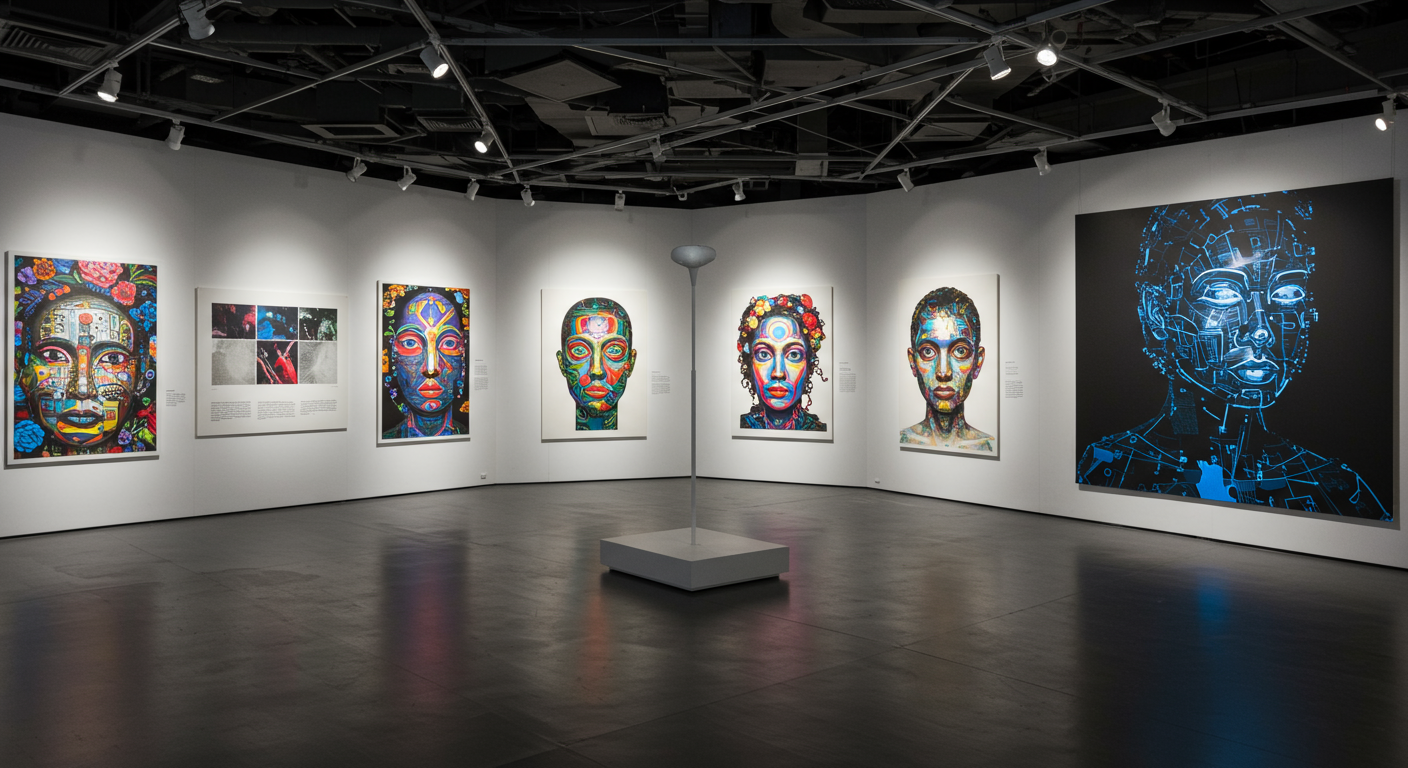 Feature image for Houston's Anti-AI Art Show: A Stand for Human Creativity Amid Technological Advancements