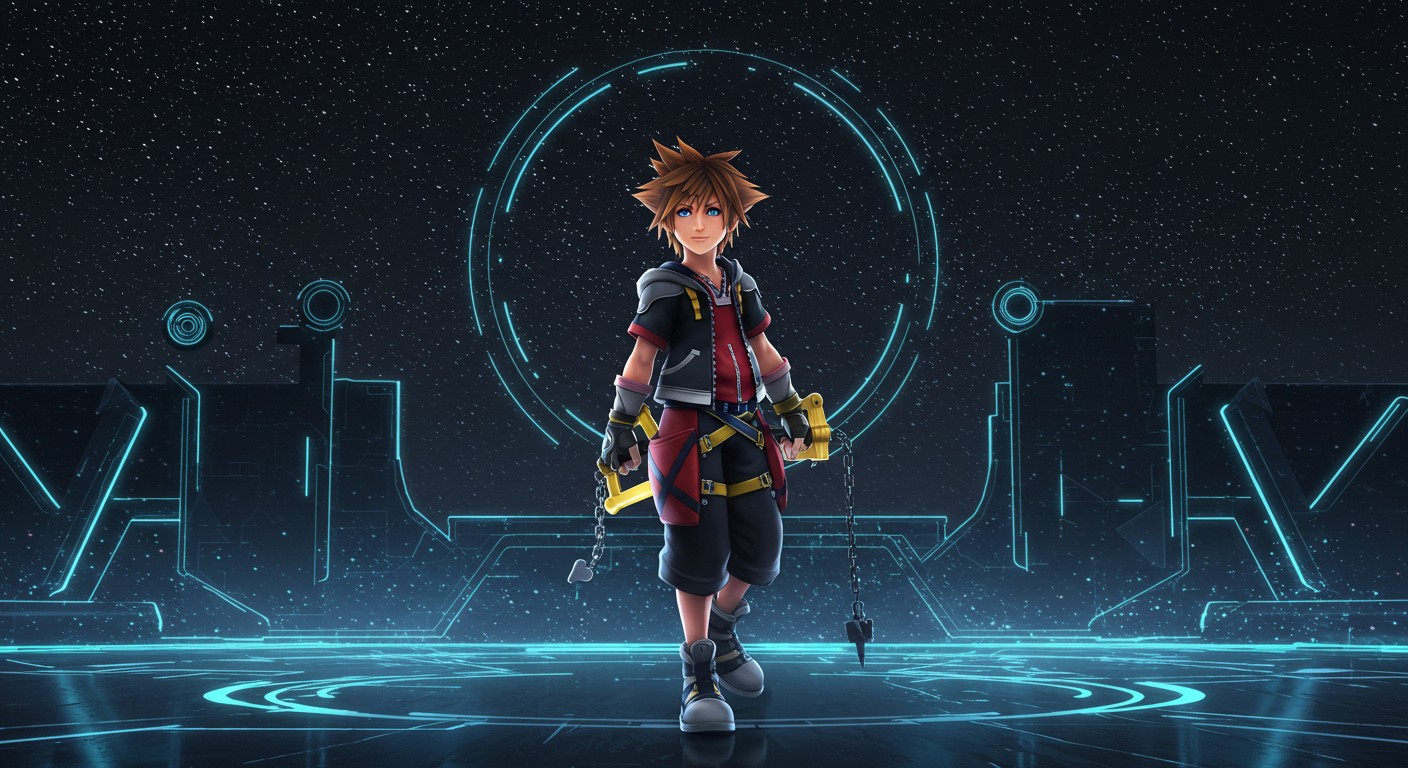 Feature image for Kingdom Hearts Collection's Alleged Use of AI-Generated Art Sparks Fan Debate