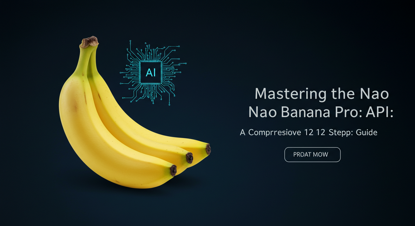 Feature image for Mastering the Nano Banana Pro API: A Comprehensive 12-Step Guide