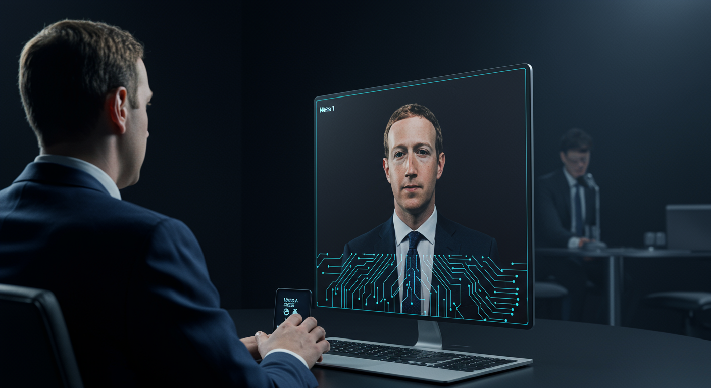 Feature image for Meta's AI Mark Zuckerberg: A Leap Towards AI-Driven Leadership