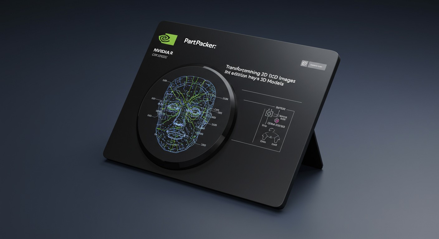 Feature image for NVIDIA's PartPacker: Transforming 2D Images into Editable 3D Models