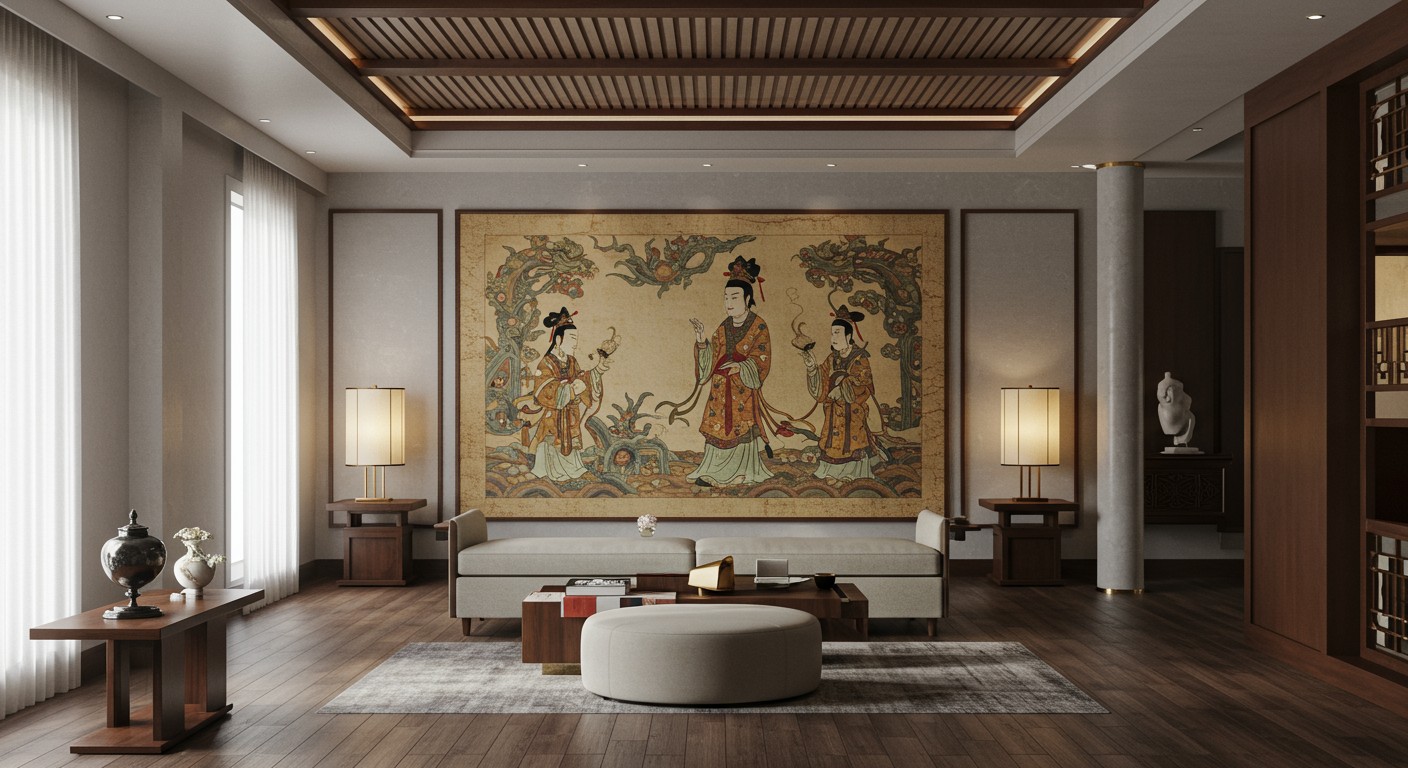 Feature image for Reviving Ancient Chinese Art: AI Restores 1,600-Year-Old Love Scroll