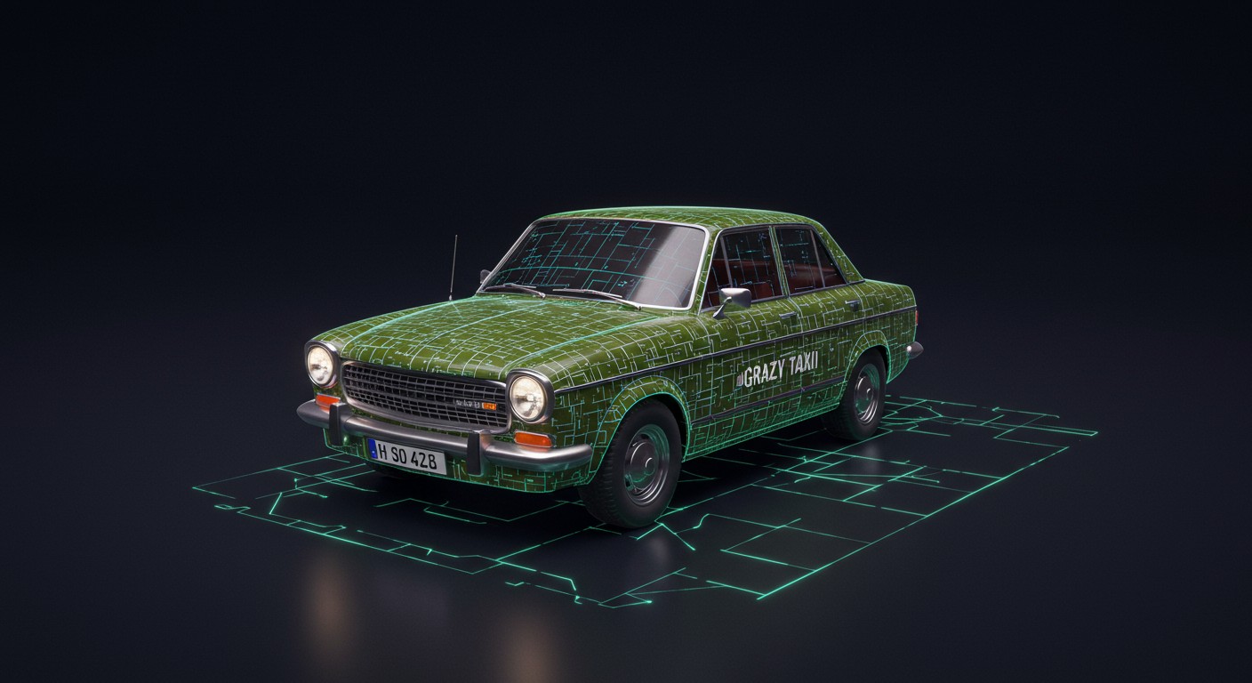 Feature image for Sega's Use of Generative AI in 'Crazy Taxi: World Tour' Sparks Industry Debate