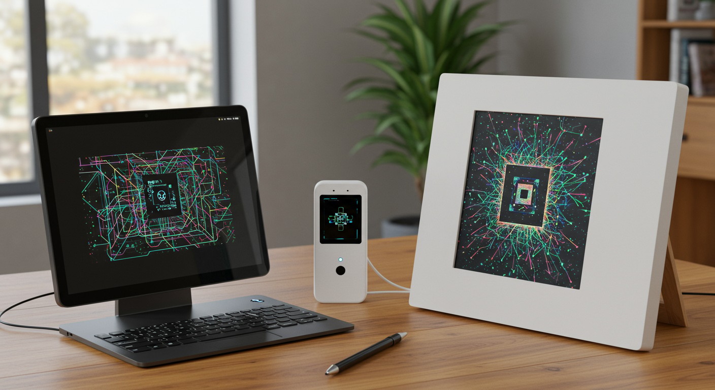 Feature image for SwitchBot's AI Art Frame: Merging AI Creativity with Home Décor
