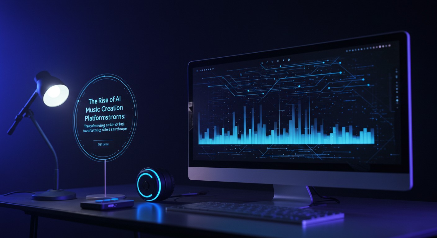 Feature image for The Rise of AI Music Creation Platforms: Transforming the Soundscape