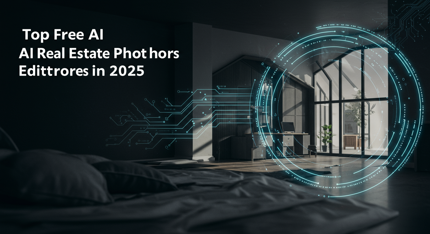 Feature image for Top Free AI Real Estate Photo Editors in 2025