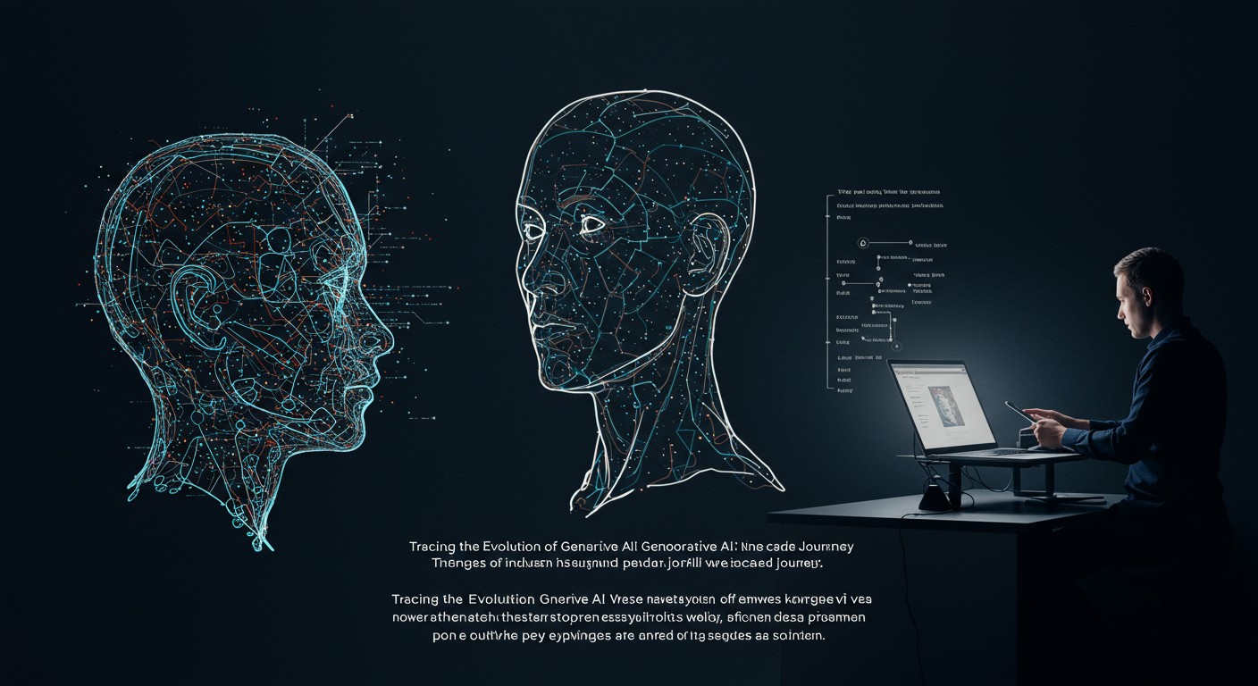 Feature image for Tracing the Evolution of Generative AI: A Nine-Decade Journey