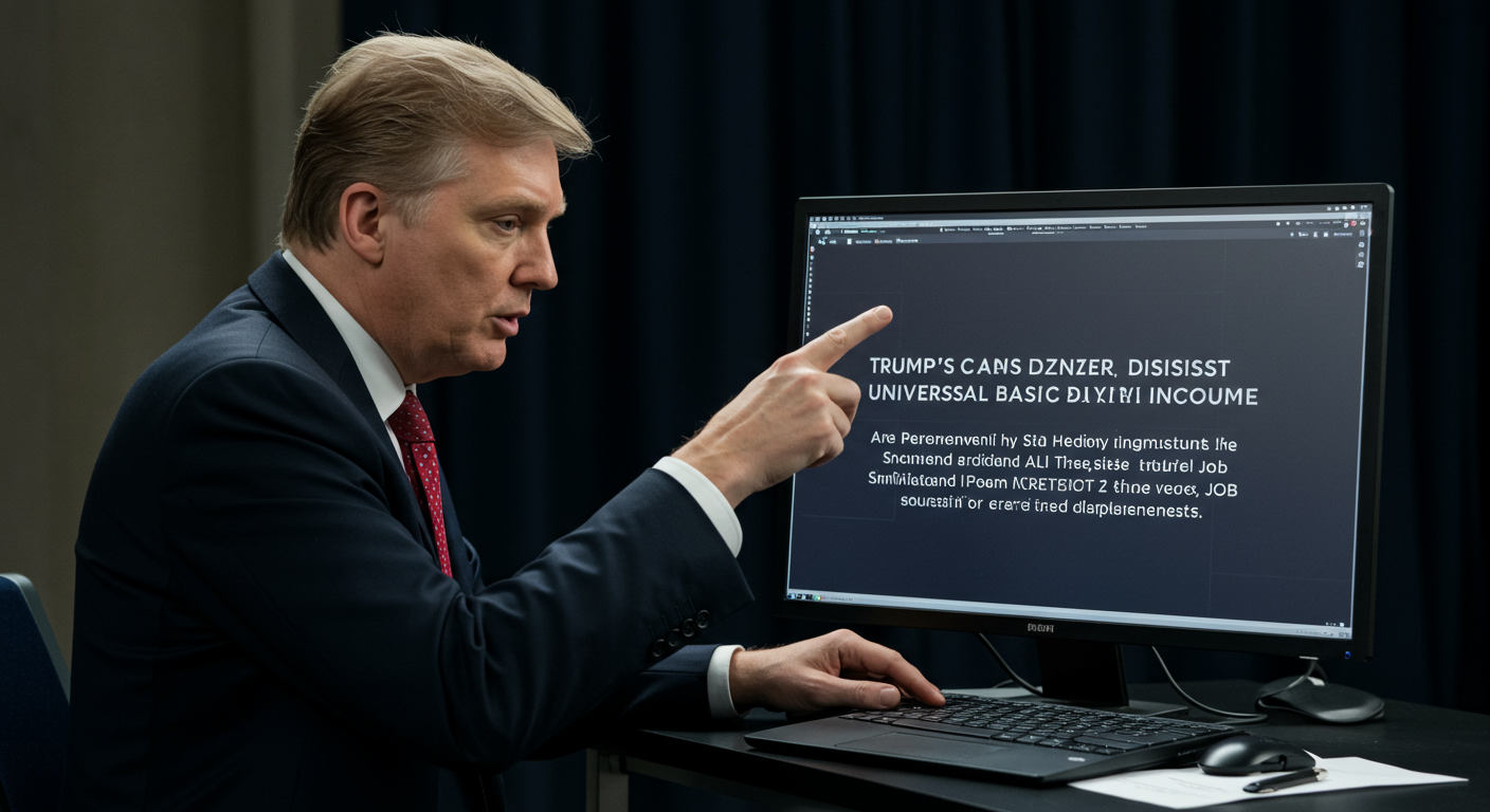 Feature image for Trump's AI Czar Dismisses Universal Basic Income Amidst AI-Driven Job Displacement