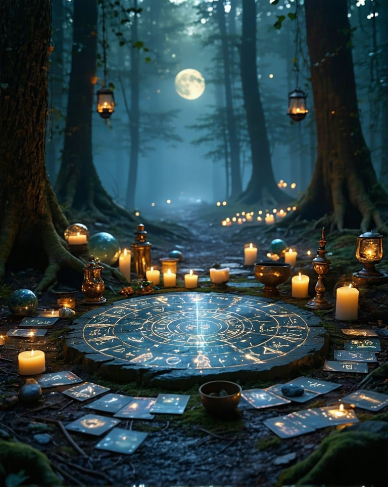 Moonlit Forest Ritual