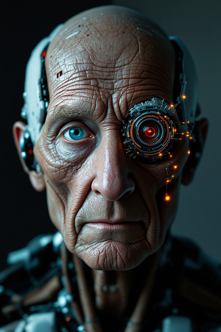Cybernetic Vision: The Elder's Gaze