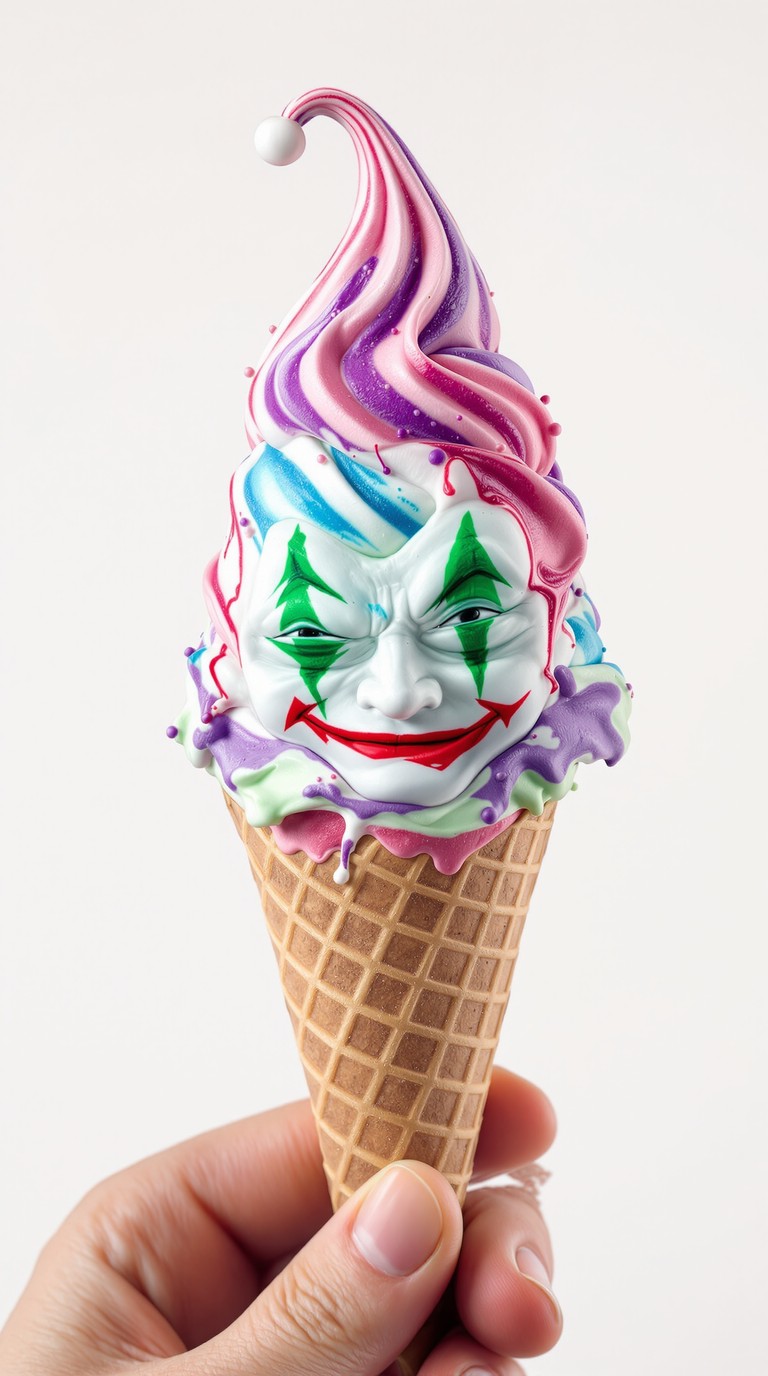 Clown Ice Cream: A Whimsical Treat