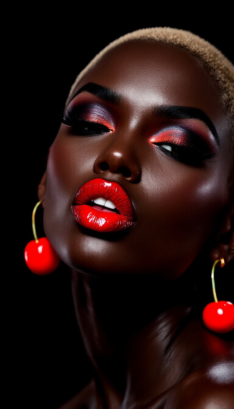 **Bold Beauty in Black**