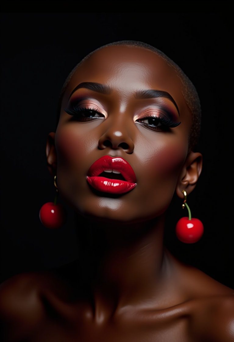 Elegant Simplicity with a Pop of Red