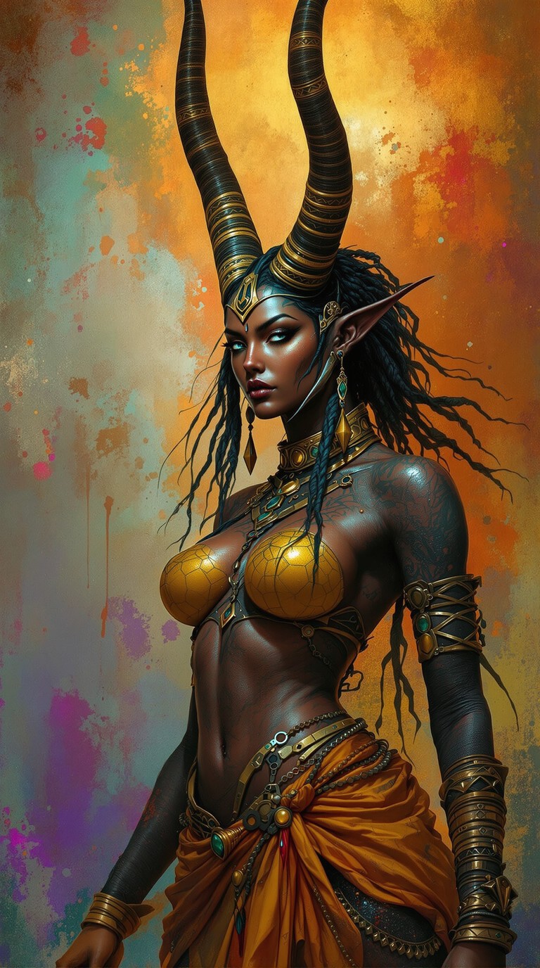 Demonic Empress of the Mystic Realm