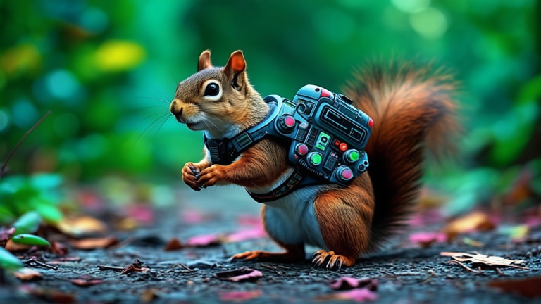 Squirrel in Cyberspace: A High-Tech Adventure