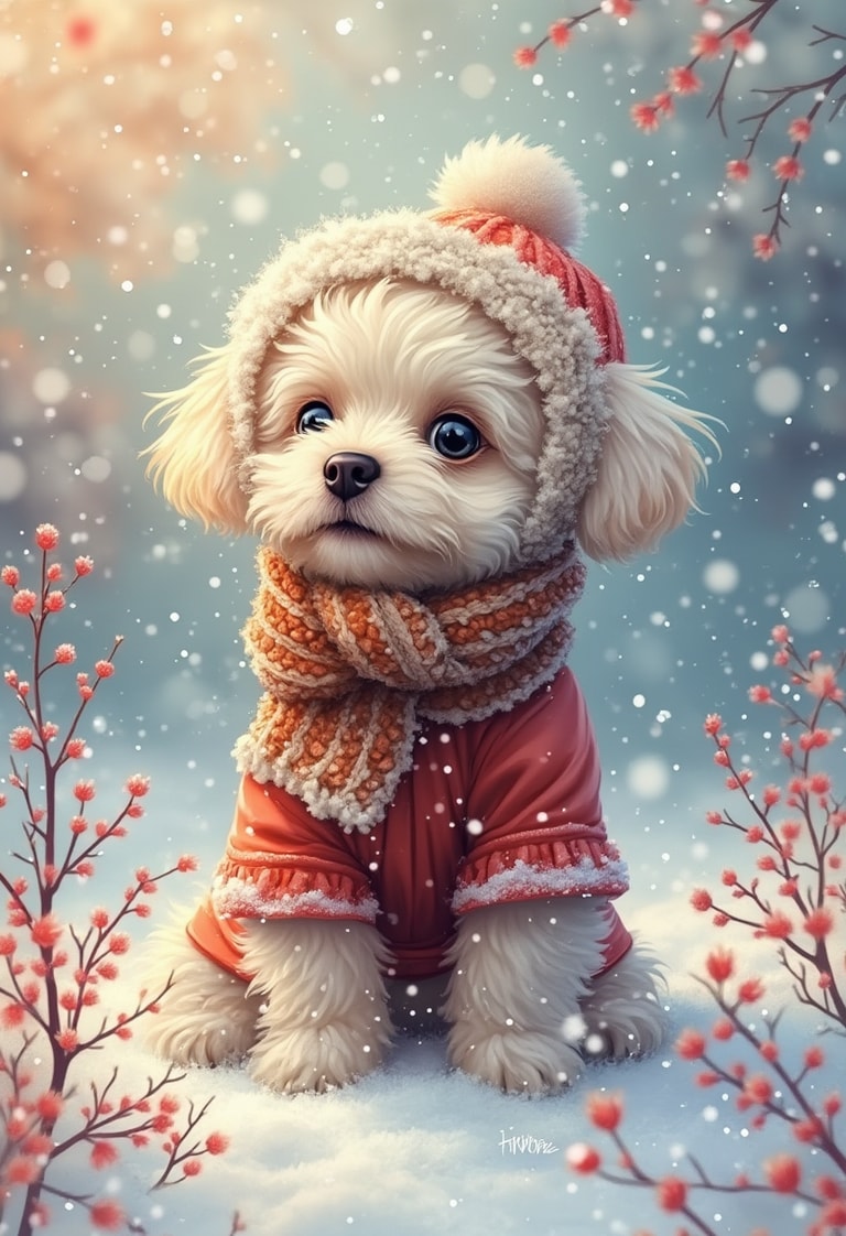 Winter's Little Guardian
