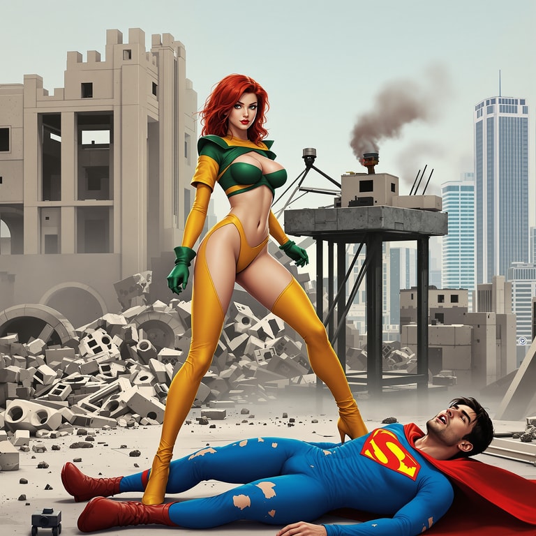 Confrontation in the Ruins