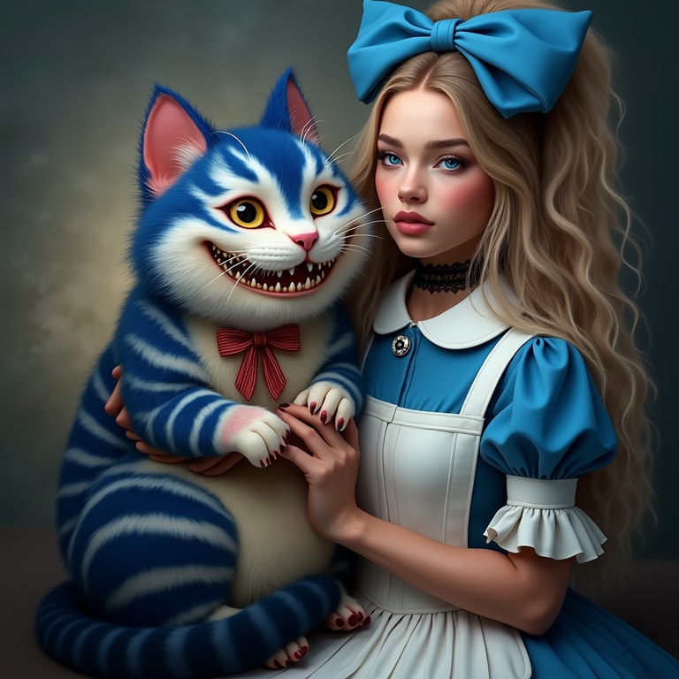 Alice and the Grinning Cat