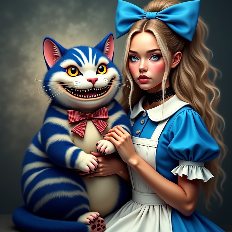 Alice and the Grinning Cat