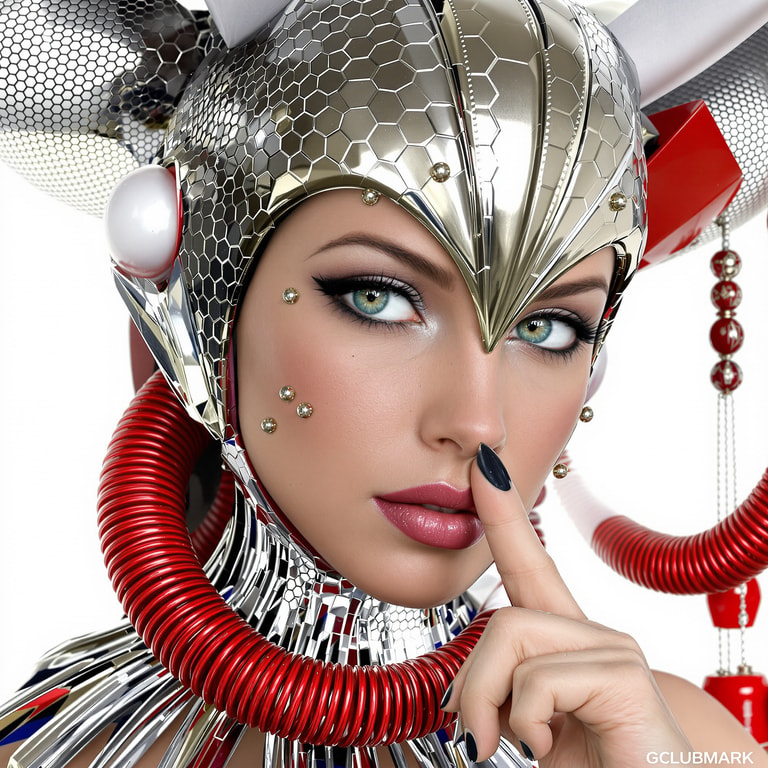 Futuristic Cybernetic Elegance