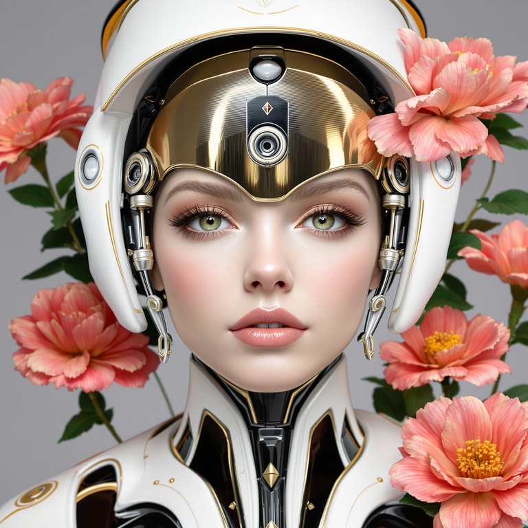 Nature Meets Machine: The Hybrid Portrait
