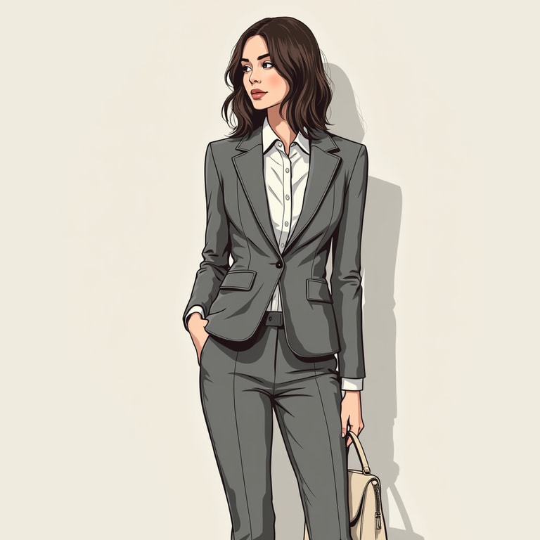 Professional Elegance: A Portrait of Confidence