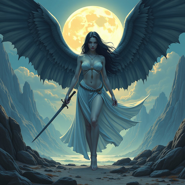**Guardian of the Moonlit Realm**