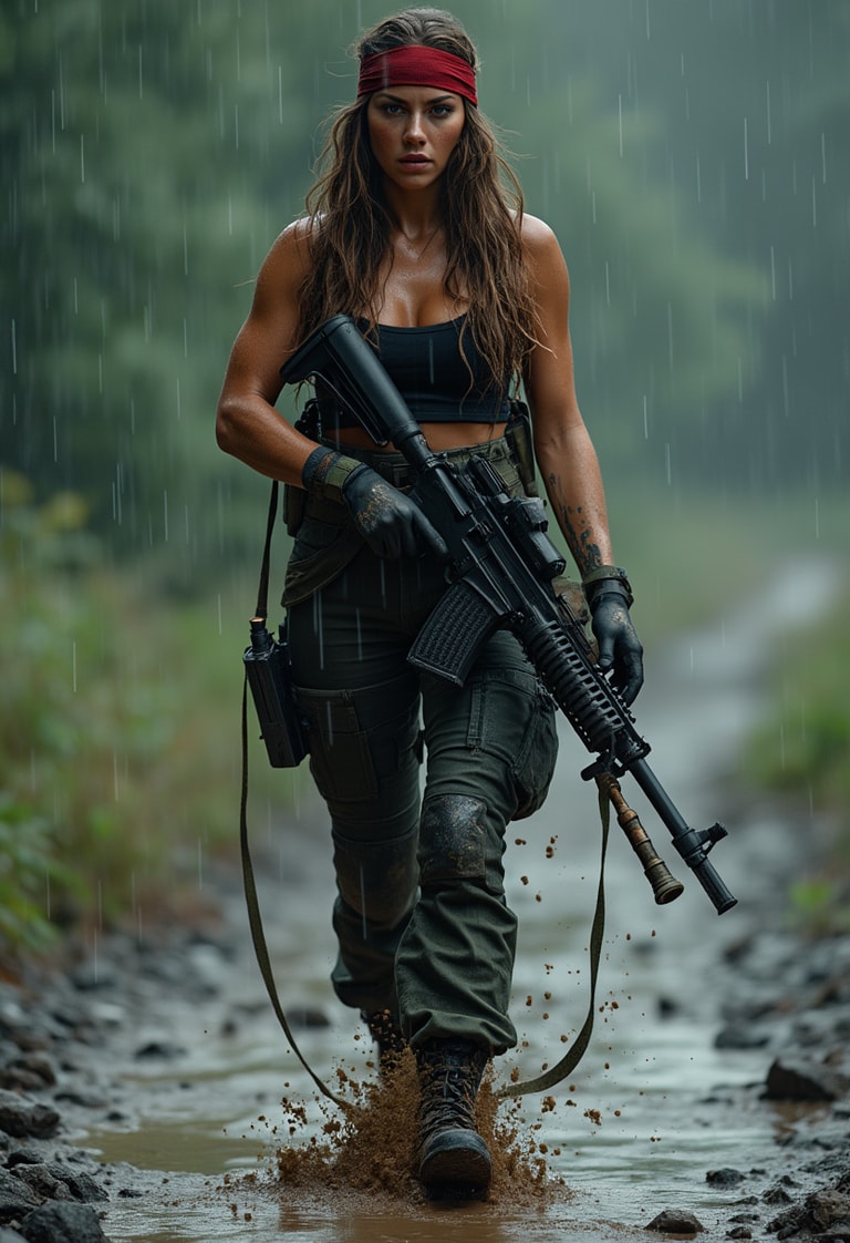 Warrior in the Rain
