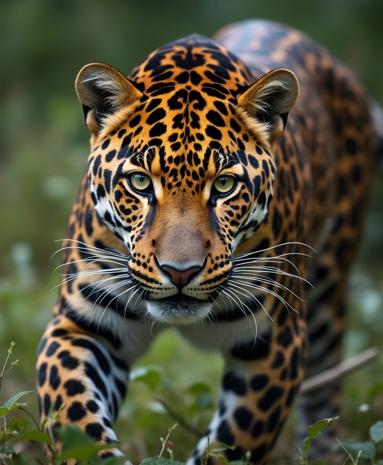 Leopard's Stare in the Wild