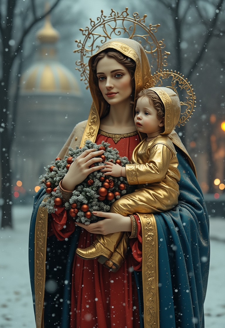 Winter's Sacred Embrace