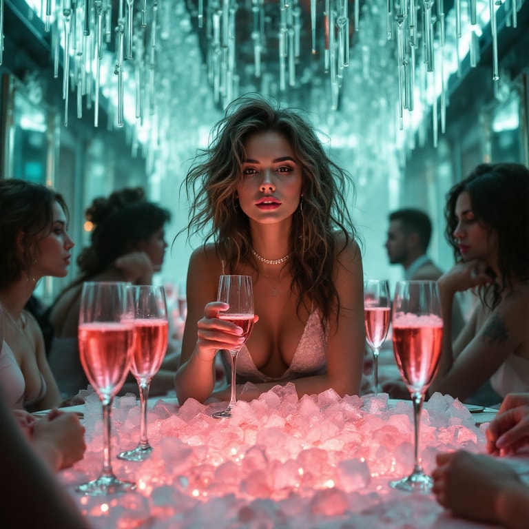 Champagne Elegance: A Night of Luxury