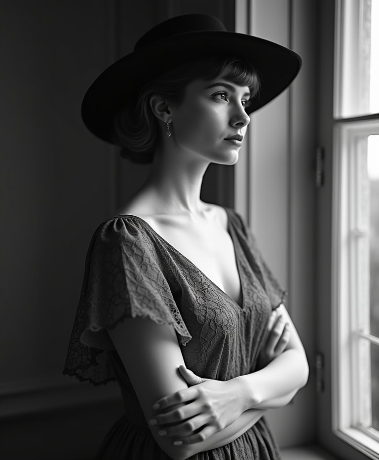 Contemplation by the Window