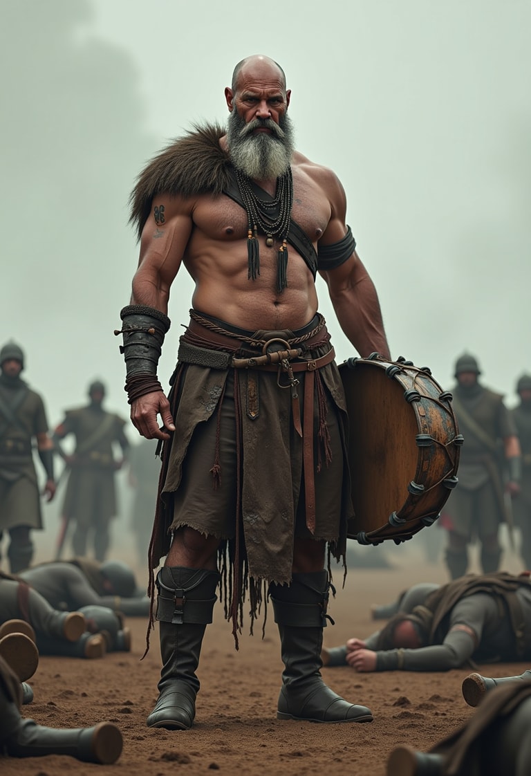 **The War Drummer of the Battlefield**