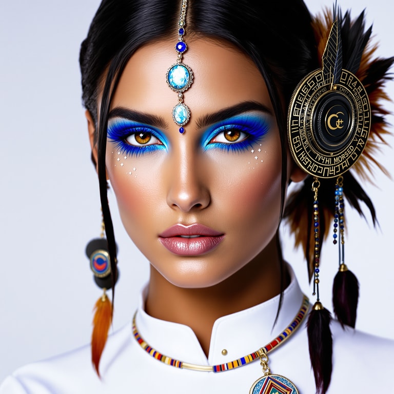 Enigmatic Elegance: A Fusion of Tradition and Modernity