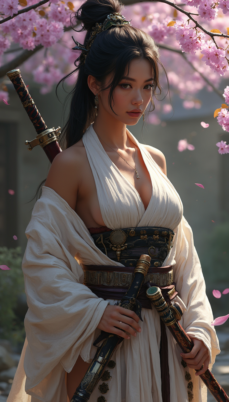 Blossom and Blade: The Warrior's Grace
