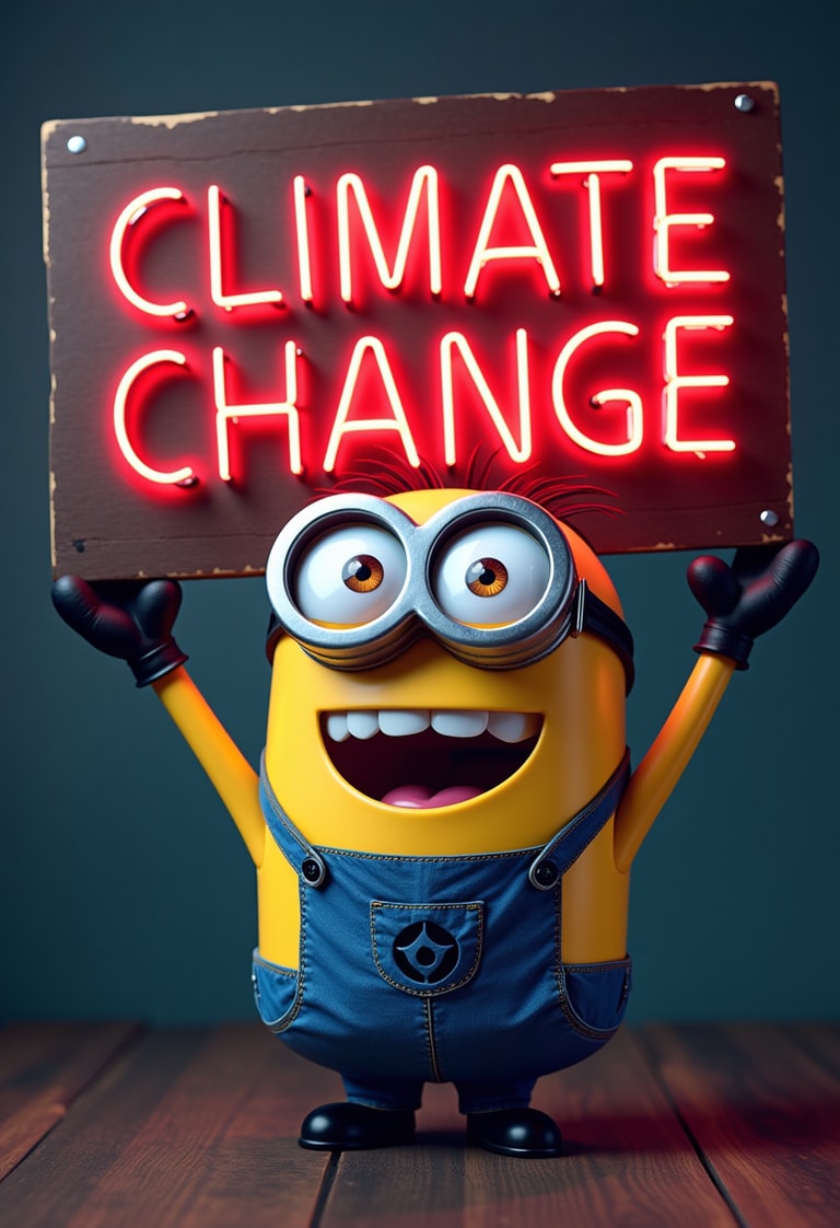 Minion's Climate Change Message