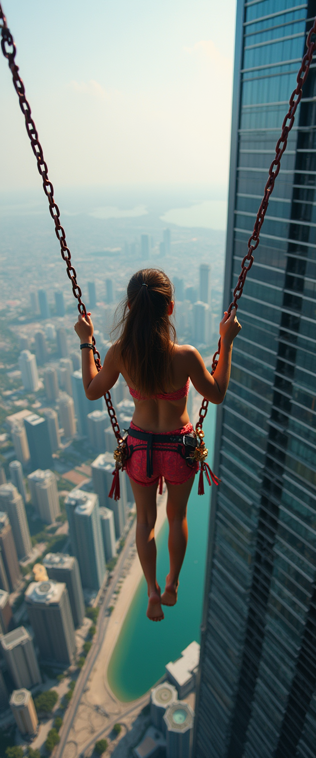 Suspended Over the City