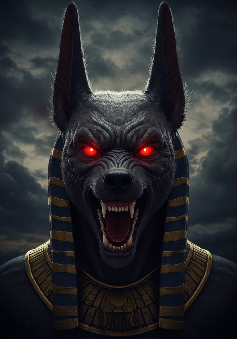 **Anubis in the Storm**