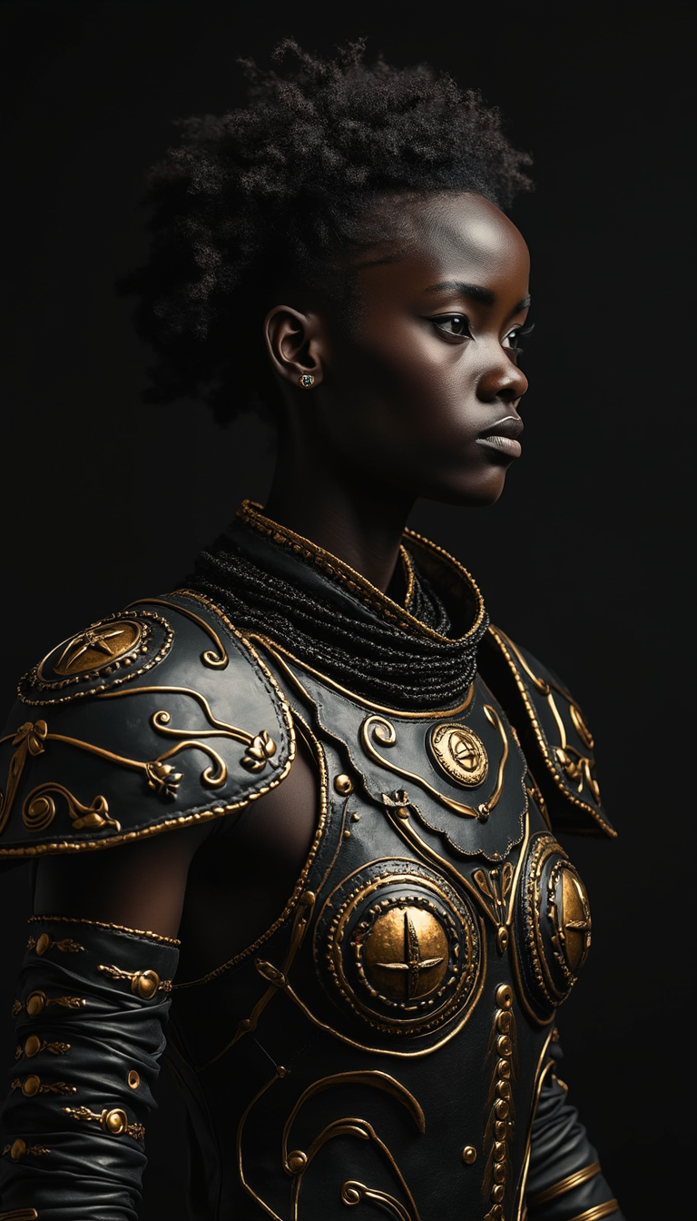 Noble Guardian in Ornate Armor