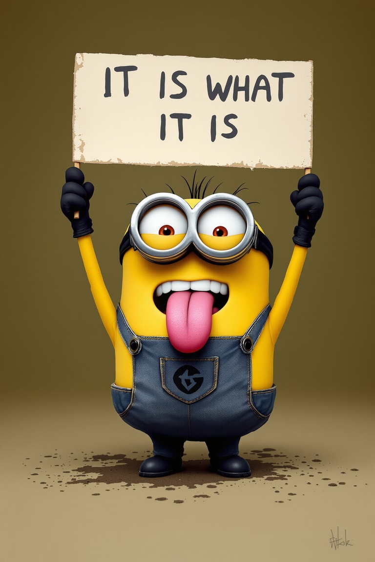 Minion's Philosophical Stand