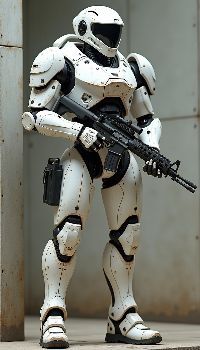 Sentinel of the Future: The Armored Soldier