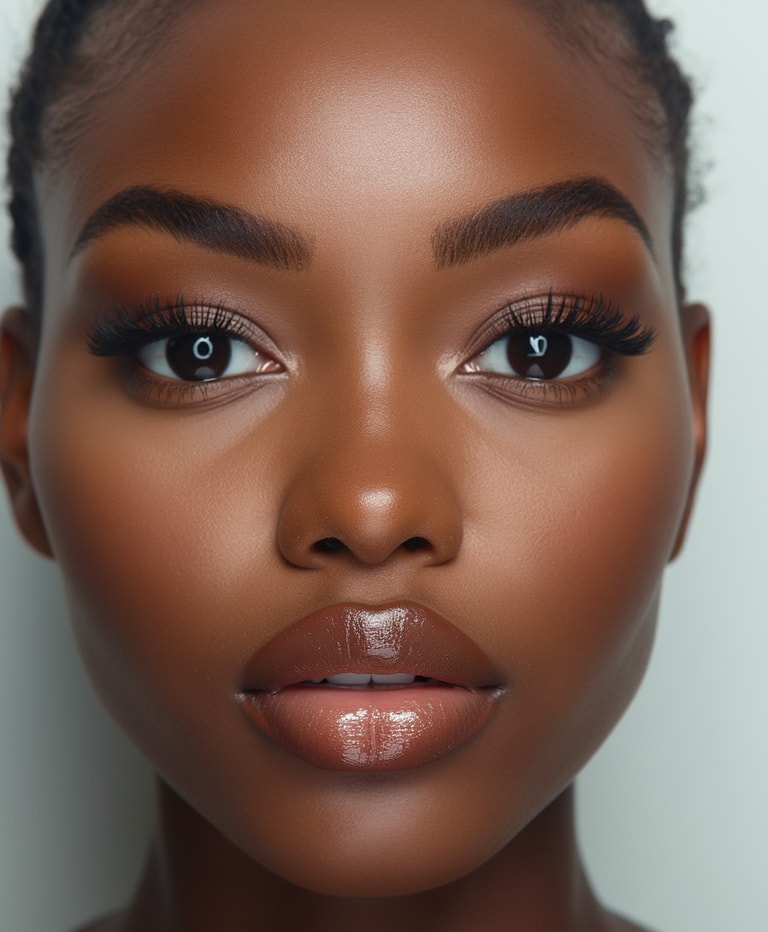 Radiant Elegance: A Study in Modern Beauty