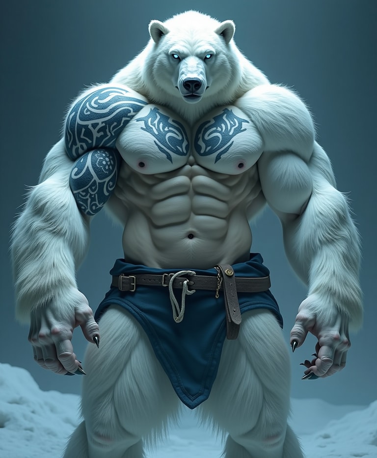 **The Warrior Bear of the Frozen North**