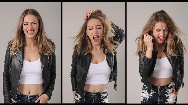 Expressions of Discomfort: A Triptych Study