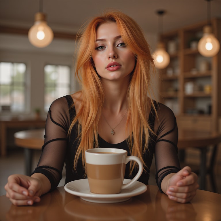Morning Reflection: A Moment in the Café